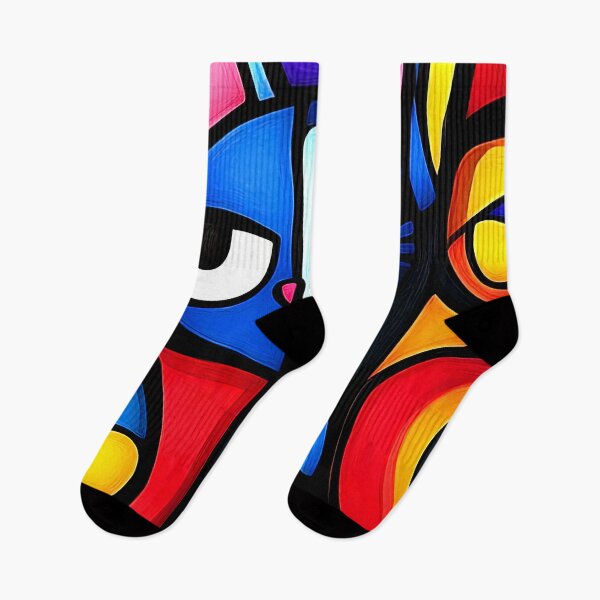 Item preview, Pop Art Colorful Cat Fantasy Design Abstract Art designed and sold by DEC02.