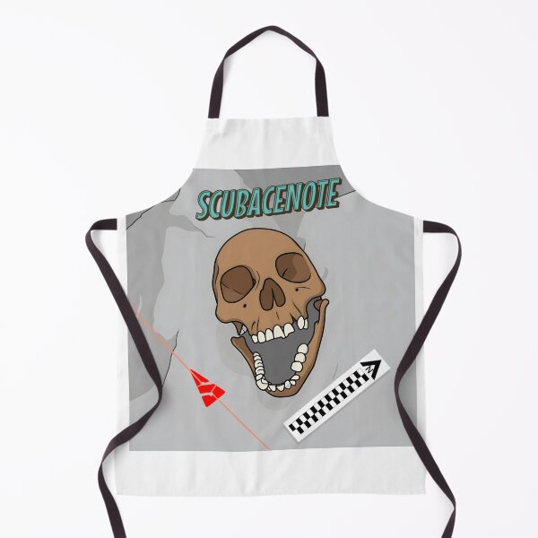 Item preview, Cave Diving Skull Fossil Cenote Scubaceote designed and sold by veryarticulated.
