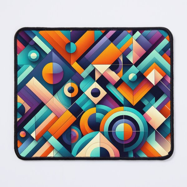 Item preview, Colorful Geometric Abstract Modern Pattern Art designed and sold by Apex Designs.