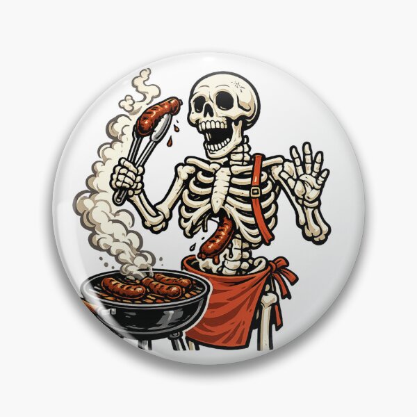 Item preview, Skeleton BBQ Master designed and sold by GeaSupplyStudio.