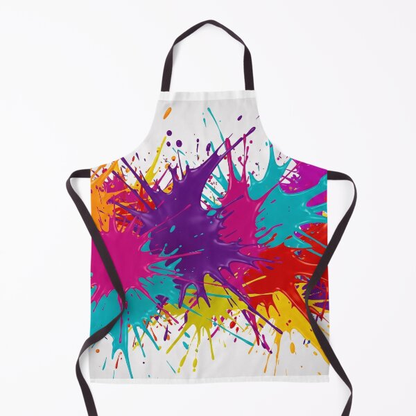 Item preview, Colorful Paint Splash Explosion Abstract Art designed and sold by PixorStudio.