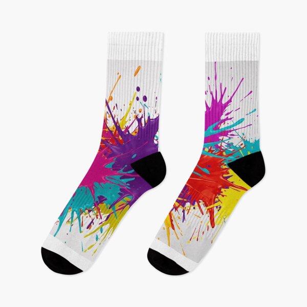 Item preview, Colorful Paint Splash Explosion Abstract Art designed and sold by PixorStudio.