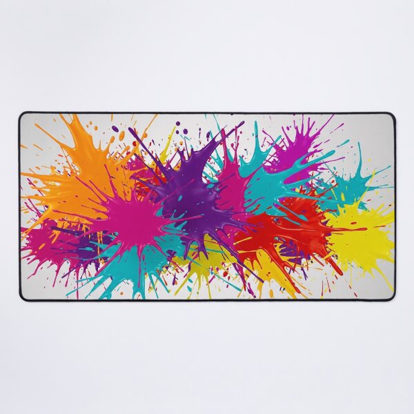 Item preview, Colorful Paint Splash Explosion Abstract Art designed and sold by PixorStudio.