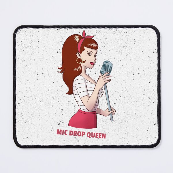 Item preview, Mic Drop Queen T-shirt  designed and sold by RKDesignVault99.