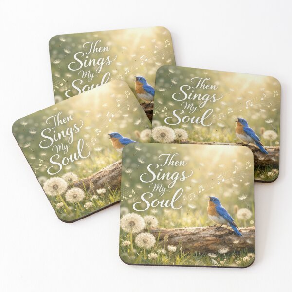 Item preview, Then Sings My Soul Bluebird Singing designed and sold by Maria Dryfhout.