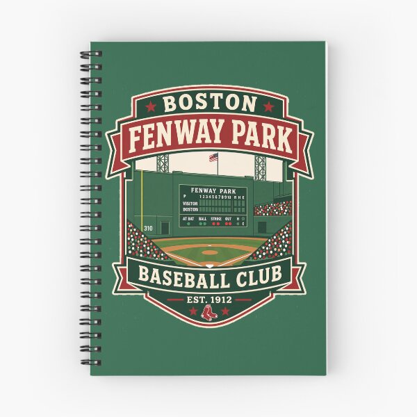 Item preview, Boston Fenway Park Vintage Baseball Badge, Green Monster Stadium Retro Design designed and sold by GhostDawgs.