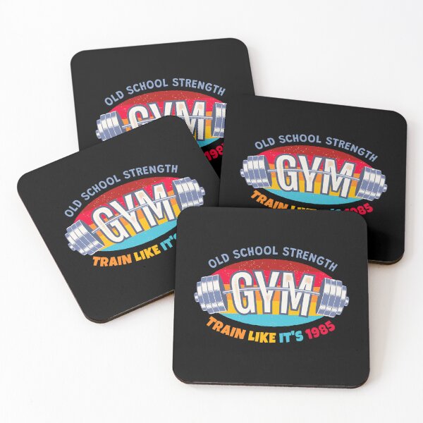 Item preview, Old School Gym: Strength Training Like It’s Vintage 80s Bodybuilding. Train Like It's 1985. Rainbow. designed and sold by SIR13.
