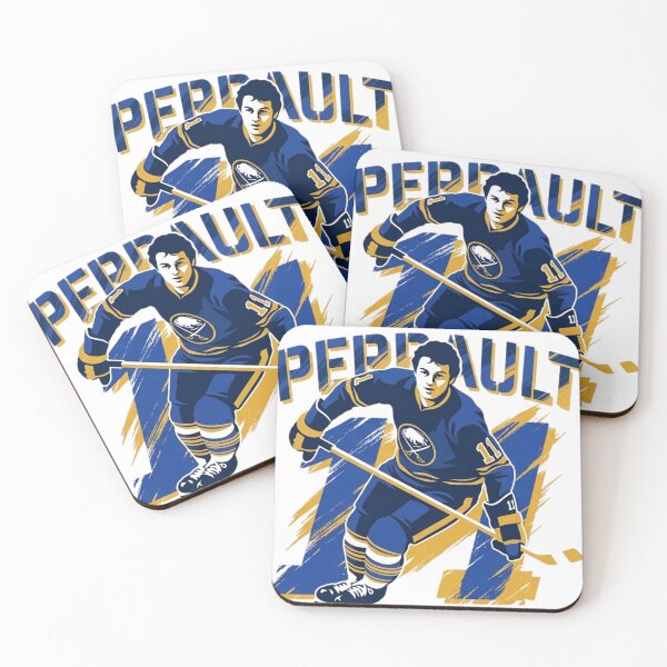 Item preview, Gilbert Perrault #11 - The Original Sabre Hockey Legend designed and sold by Thogan0416.