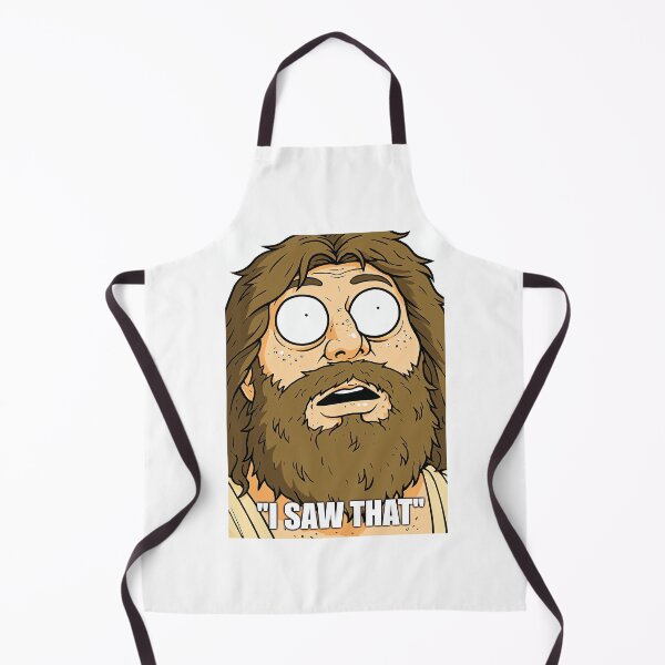 Item preview, Cartoon Style Bug Eyed I Saw That Jesus designed and sold by Piotrek0001.