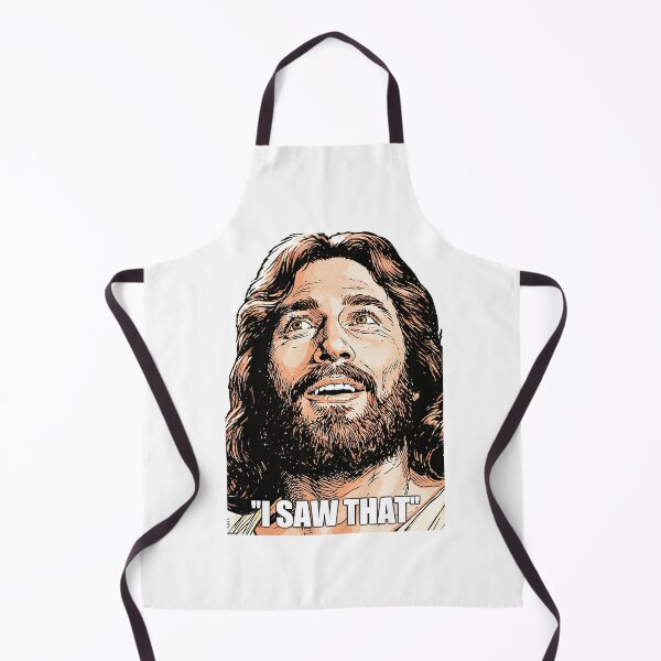 Item preview, I Saw That Jesus Looking Up White Background designed and sold by Piotrek0001.