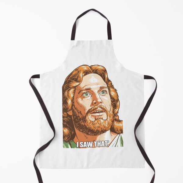 Item preview, I Saw That Jesus Green Background Vintage Art designed and sold by Piotrek0001.