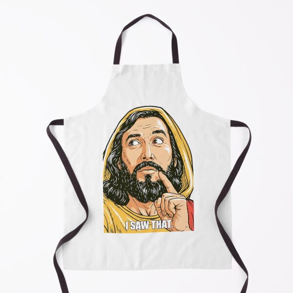 Item preview, Yellow Halo Background I Saw That Jesus designed and sold by Piotrek0001.