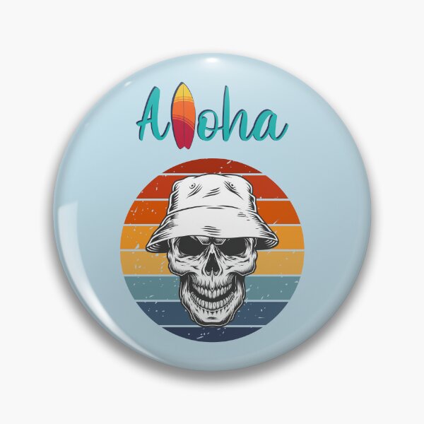 Item preview, Aloha Skull Surfer designed and sold by FanFest.