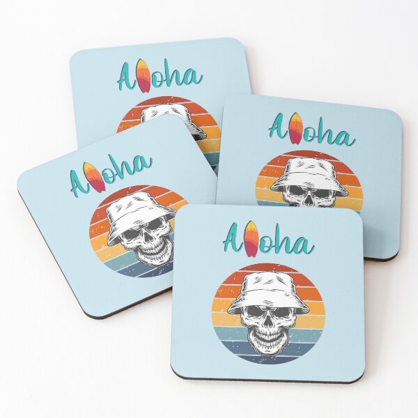 Item preview, Aloha Skull Surfer designed and sold by FanFest.