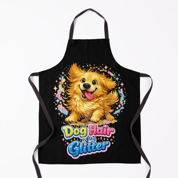 Item preview, Dog Hair Is My Glitter – Cute Funny Dog Lover designed and sold by SidTastic .