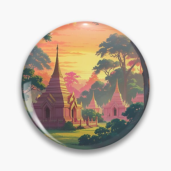 Item preview, Temples of the Golden Dawn designed and sold by LofiHorizon.