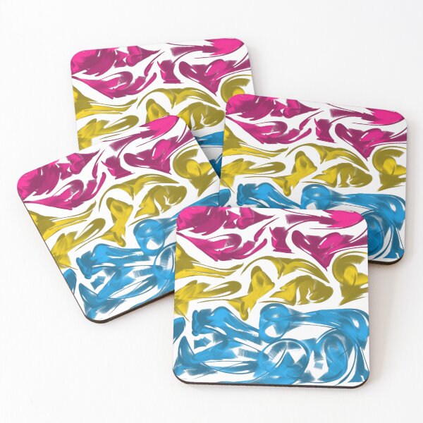Item preview, Subtle Pansexual Flag Abstract designed and sold by arosev.
