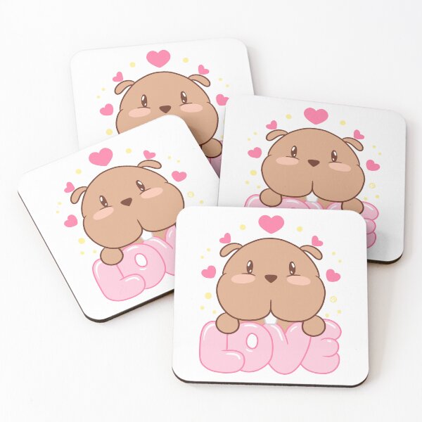 Item preview, Cute Hamster Love Illustration designed and sold by VooDudeDesigns.