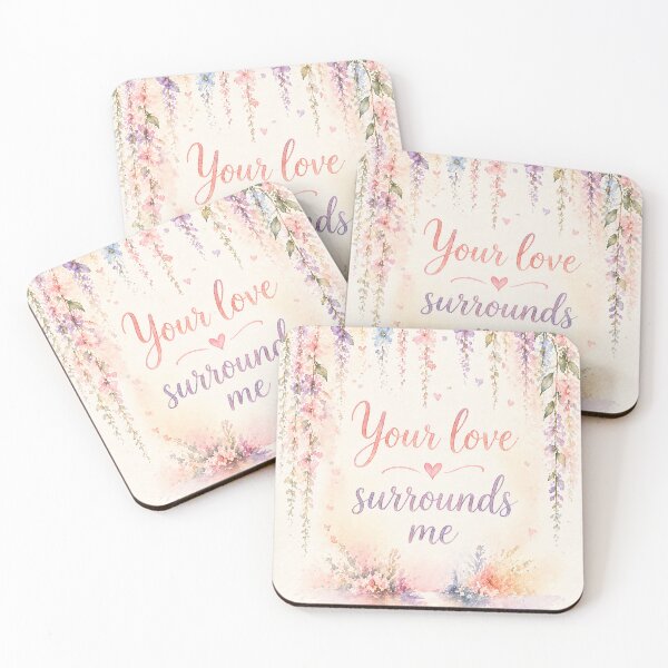 Item preview, Your Love Surrounds Me Watercolour | Mothers Day Birthday Valentines designed and sold by inspired-works.