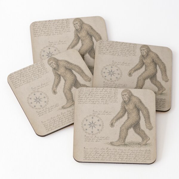 Item preview, Bigfoot - Ancient Manuscript designed and sold by JJSizzleheimer.
