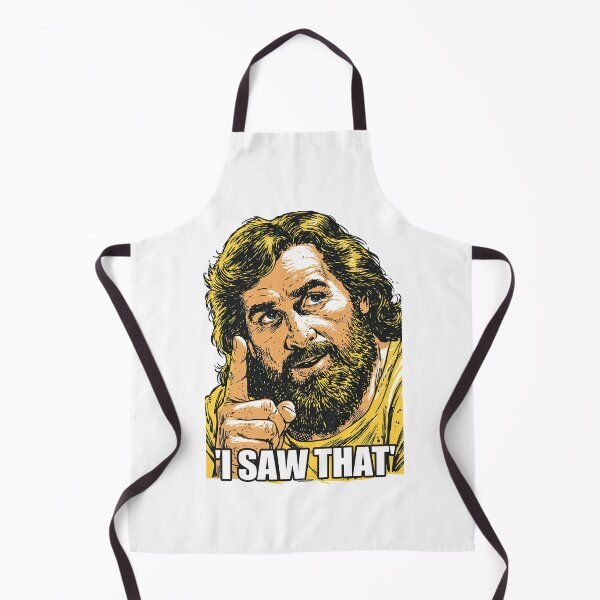 Item preview, Yellow Background I Saw That Pointing Jesus designed and sold by Piotrek0001.