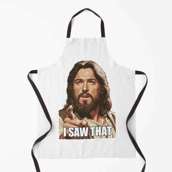 Item preview, Vintage Portrait Style I Saw That Jesus Pointing designed and sold by Piotrek0001.