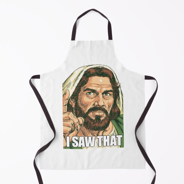 Item preview, Dark Green Background I Saw That Jesus Reaction designed and sold by Piotrek0001.