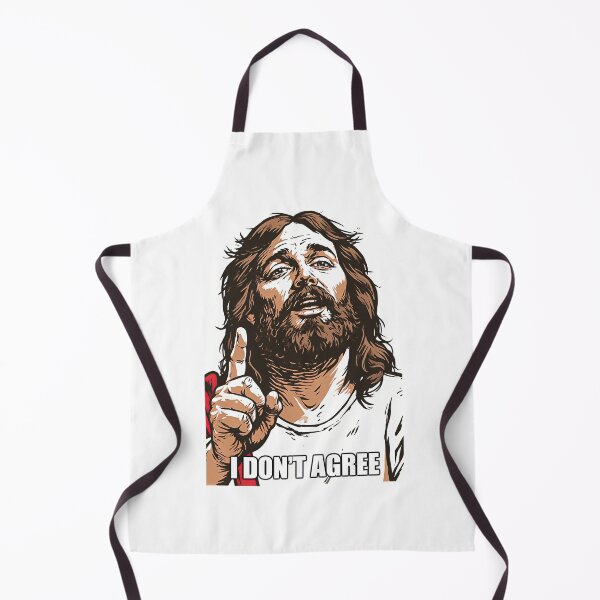Item preview, Funny I Dont Agree Jesus Meme White Background designed and sold by Piotrek0001.