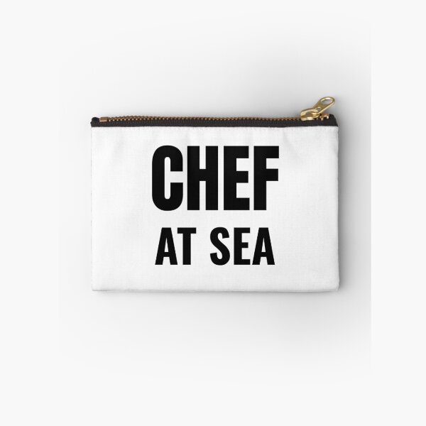 Item preview, Chef At Sea (Black) designed and sold by ShipCrewNation.