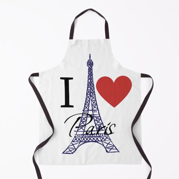 Item preview, Paris with Eiffel tower and red heart designed and sold by MiraAmiStudio.