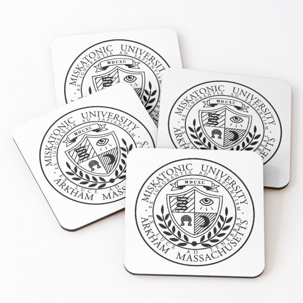 Item preview, Miskatonic University Insignia Black designed and sold by Great Old Craft.