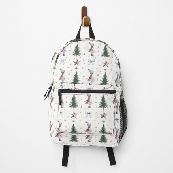 Item preview, Soft Winter Girl with Stars and Forest Pattern designed and sold by HelgaCraftery.