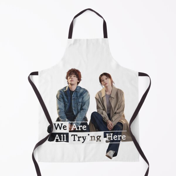 Item preview, We Are All Trying Here kdrama designed and sold by selvashop.