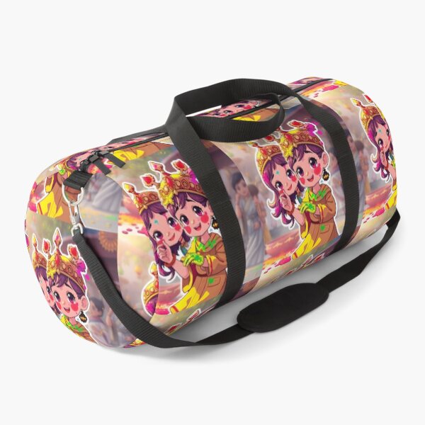 Item preview, Holi Crown Kids Sticker   designed and sold by Teewave-Ashish.