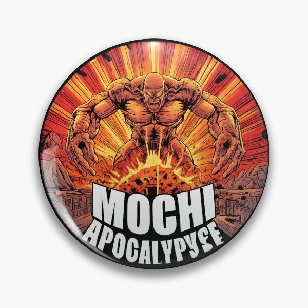 Item preview, Mochi Apocalypse – Epic Kaiju Manga Design designed and sold by Sticker-Verse91.