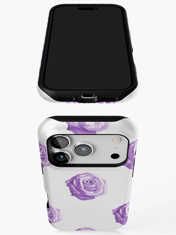 Thumbnail 3 of 4, iPhone Case, Rose Pattern designed and sold by hyperite.