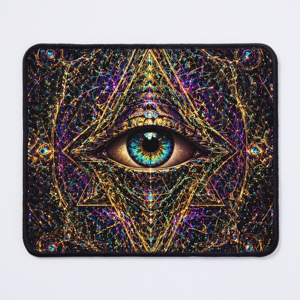Item preview, Golden Third Eye | Fractals and Mandalas | Sublime Nature designed and sold by monkeybusiness.pt.