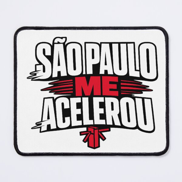 Item preview, SÃO PAULO ME ACELEROU Urban Typography designed and sold by POD DYNASTY.