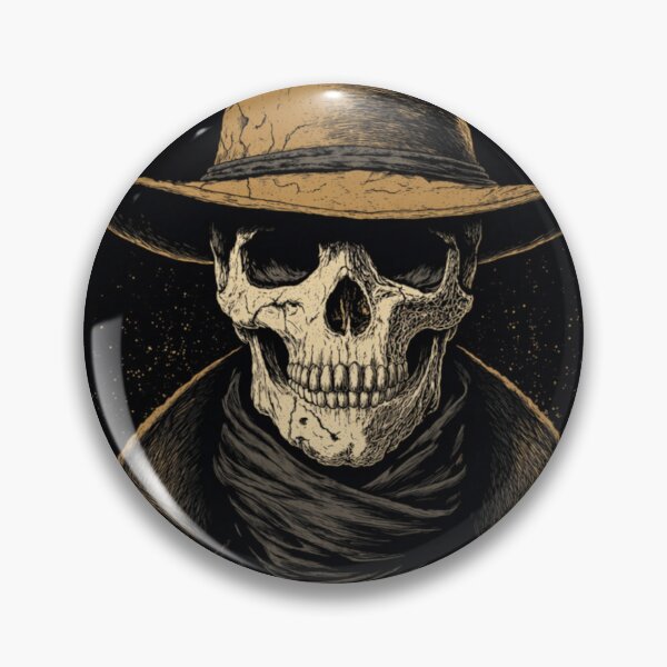 Item preview, Slop Wrangler Western Skull Line Art Cowboy Vintage Design designed and sold by gimpysticks.