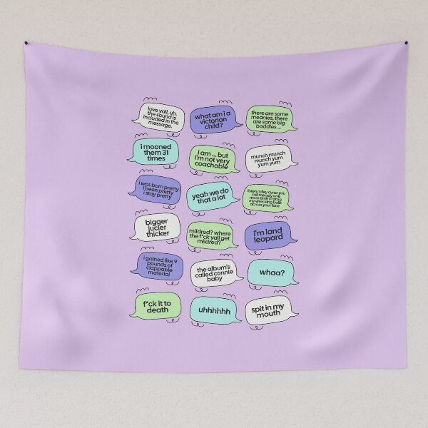 Item preview, hudson speech bubble quotes designed and sold by notcooljimmysteve.