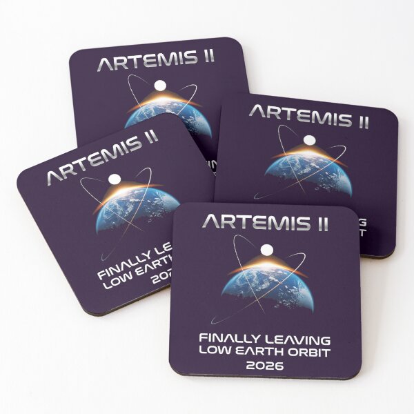 Item preview, Artemis II Finally Leaving Low Earth Orbit 2026 Graphic designed and sold by Syrupulse.