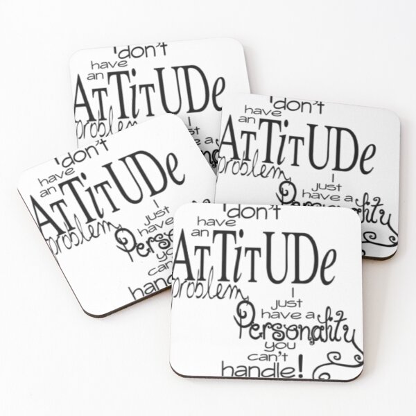 Item preview, I Don’t Have an Attitude Problem – Bold Personality Quote Tee designed and sold by YAZEEDBASH.