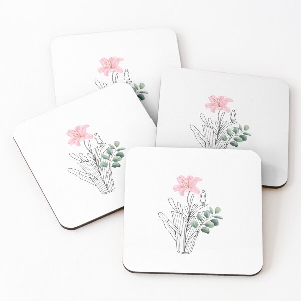 Item preview, Growth Through Reading - Pink Lily & Books Minimalist Design designed and sold by EarthScience.