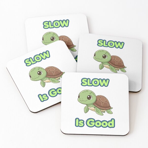 Item preview, Slow Is Good – Cute Turtle Relaxed Life Funny designed and sold by NapoliApparel.