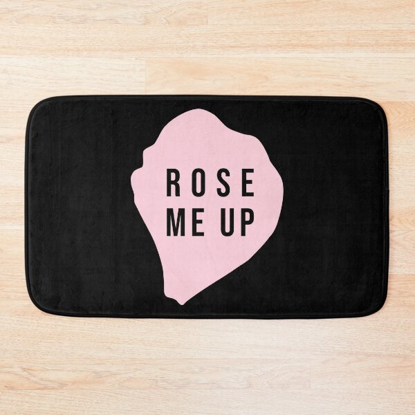 Item preview, Rose Me Up Minimalist Pink Petal Quote designed and sold by LekkieStudioArt.
