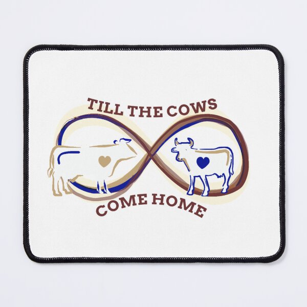Item preview, Till The Cows Come Home - Infinity Cow Couple Art designed and sold by ChiaraPagani.