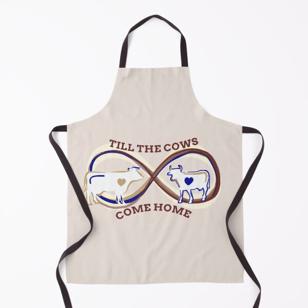 Item preview, Till The Cows Come Home - Infinity Cow Couple Art designed and sold by ChiaraPagani.