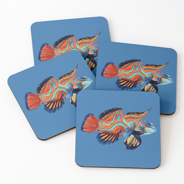 Item preview, MANDARIN FISH-Synchiropus splendidus designed and sold by BEATRIZ ABAITUA.