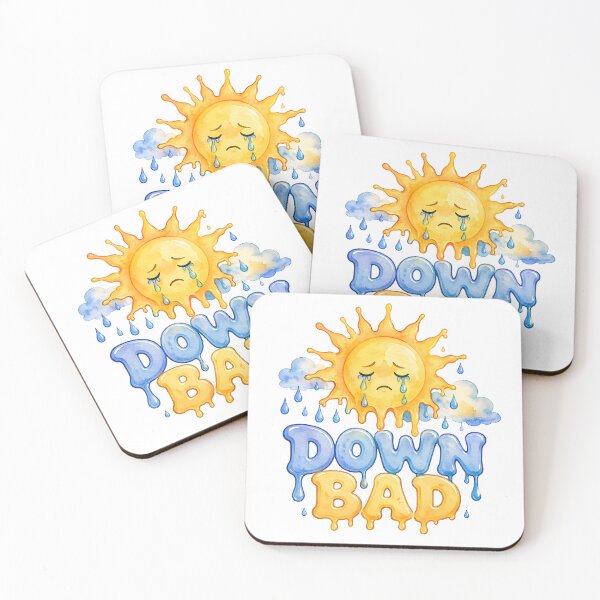 Item preview, Down Bad Sun Crying Aesthetic | The Tortured Poets Department TPD Fan Art designed and sold by Greemo03.