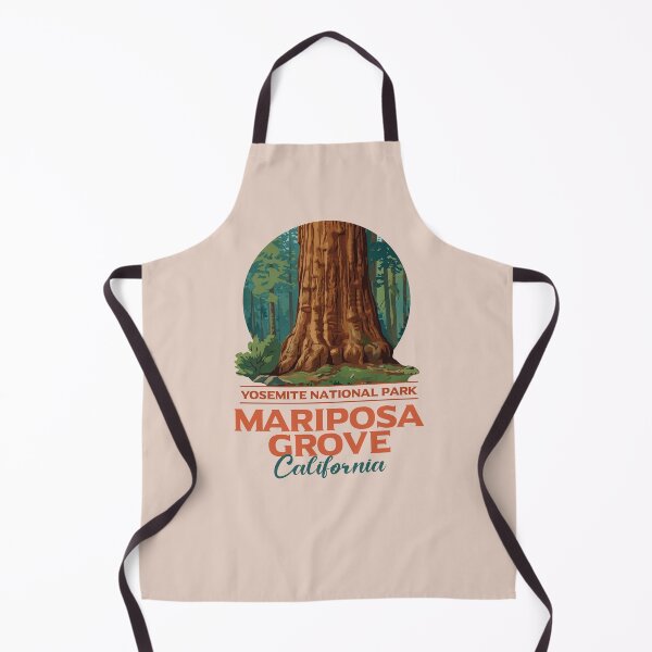 Item preview, Mariposa Grove Yosemite Giant Sequoia Vintage Nature Art designed and sold by LinaValearte.